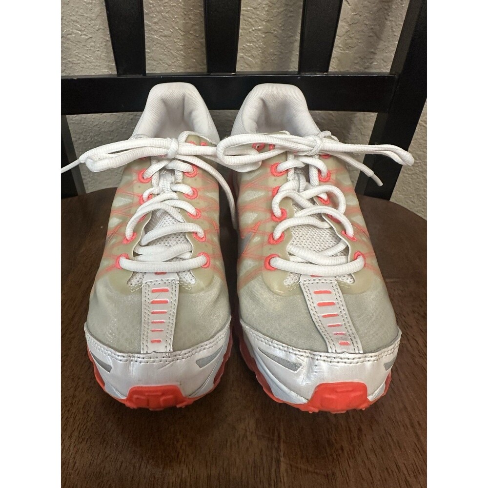 Nike Air Max Plus Cream Orange & Gray Athletic Sneaker 476784-107 Women Size 7